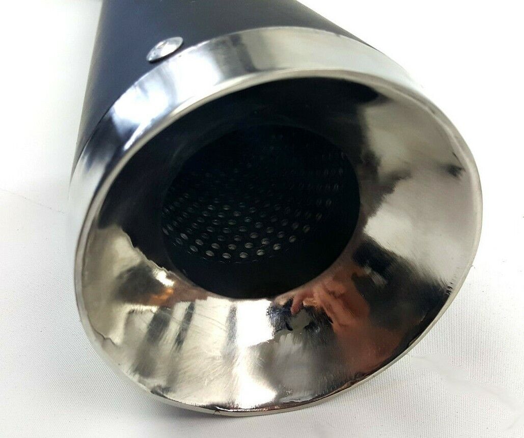 2004-2017 Harley Drag Exhaust Black Stainless 2-1 Full Sportster 883/1200 HD