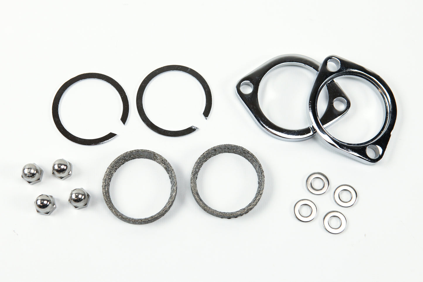 1984-2014 Harley Exhaust Flange, Gasket, Hardware Kit