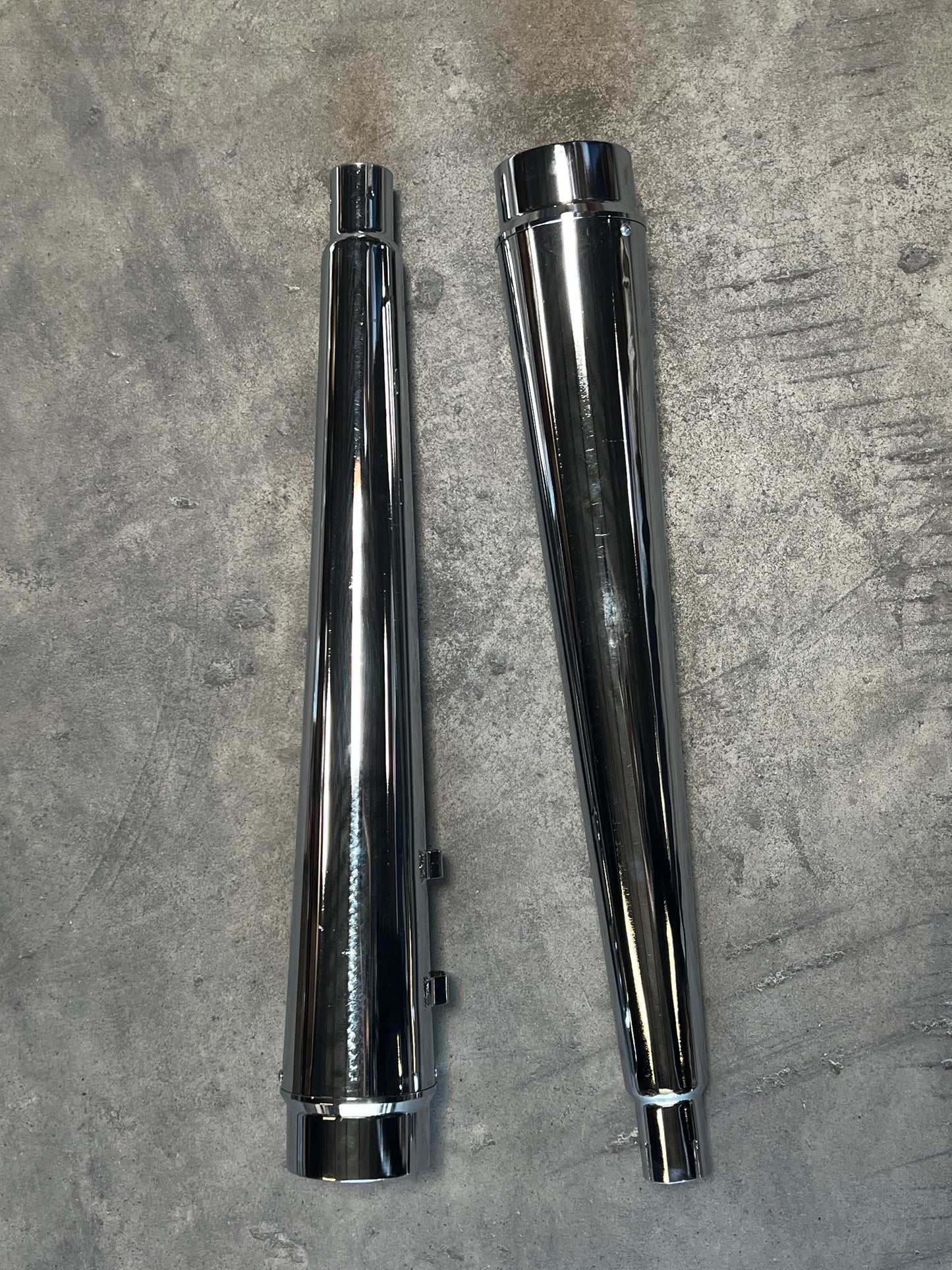 Used 1995-2015 Harley Davidson Touring Pipes Megaphone Slip-On Mufflers Exhaust Dresser Bagger (Copy)