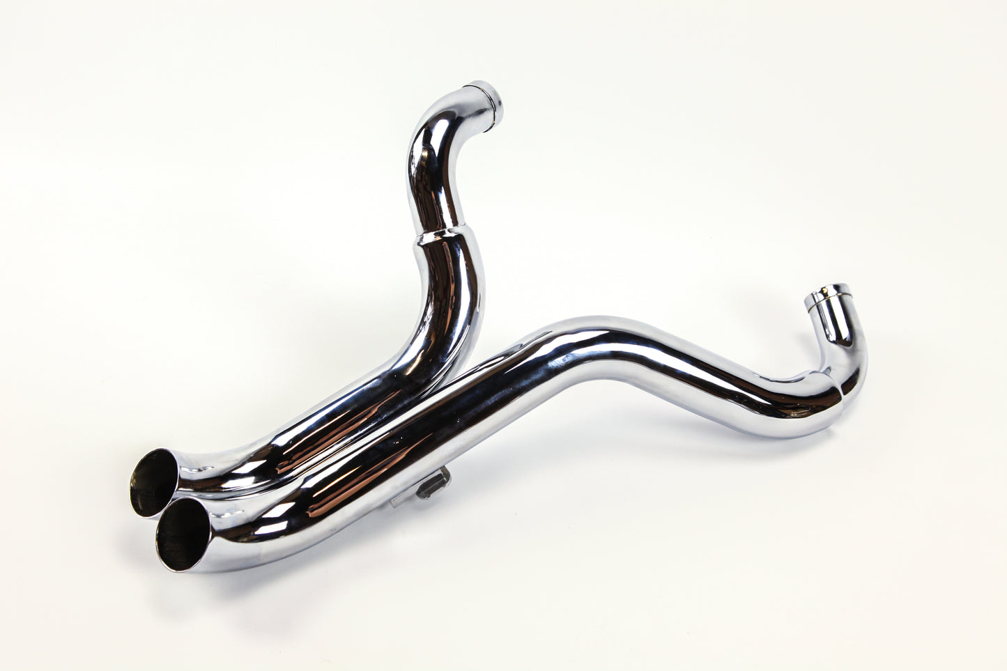 1984-2014 2.25" LAF Chrome Drag Pipes Exhaust Harley Softail Touring Dyna Sportster