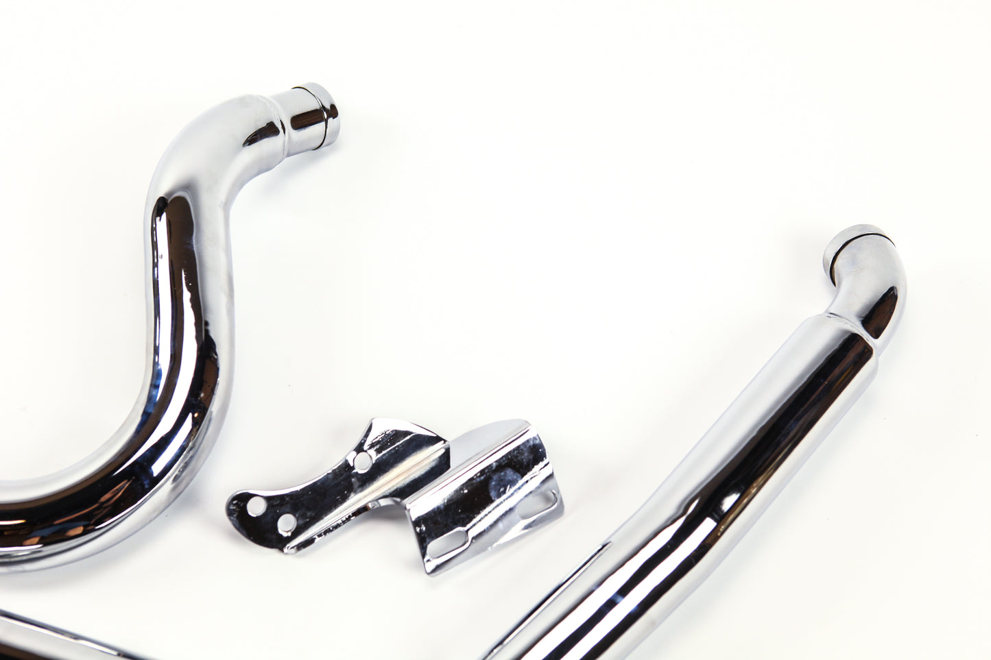95-05 Harley Davidson Dyna Wide Glide Straight Pipe Chrome 2.25" Exhaust