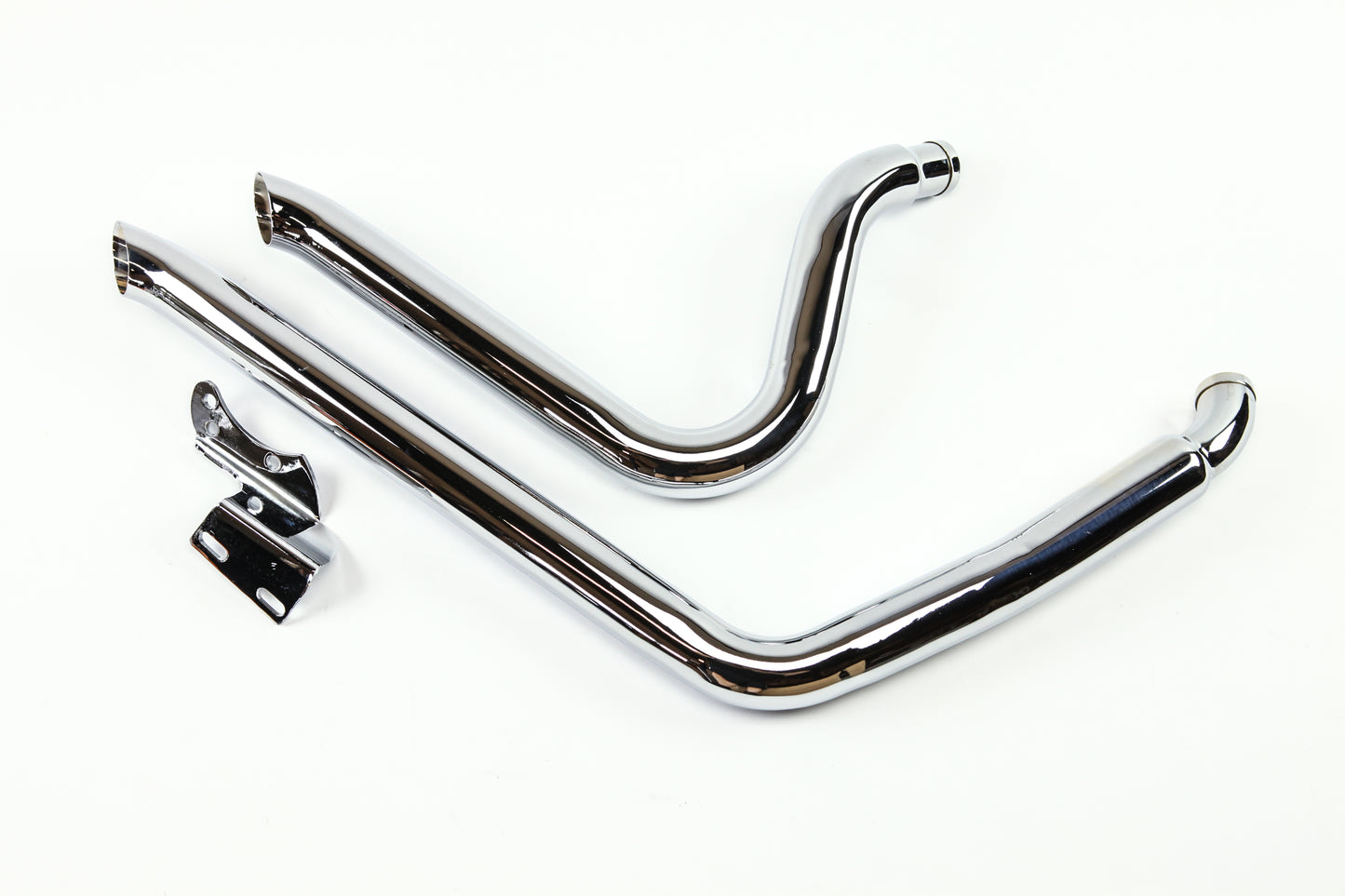 95-05 Harley Davidson Dyna Wide Glide Street Sweeper Chrome 2.25" Exhaust