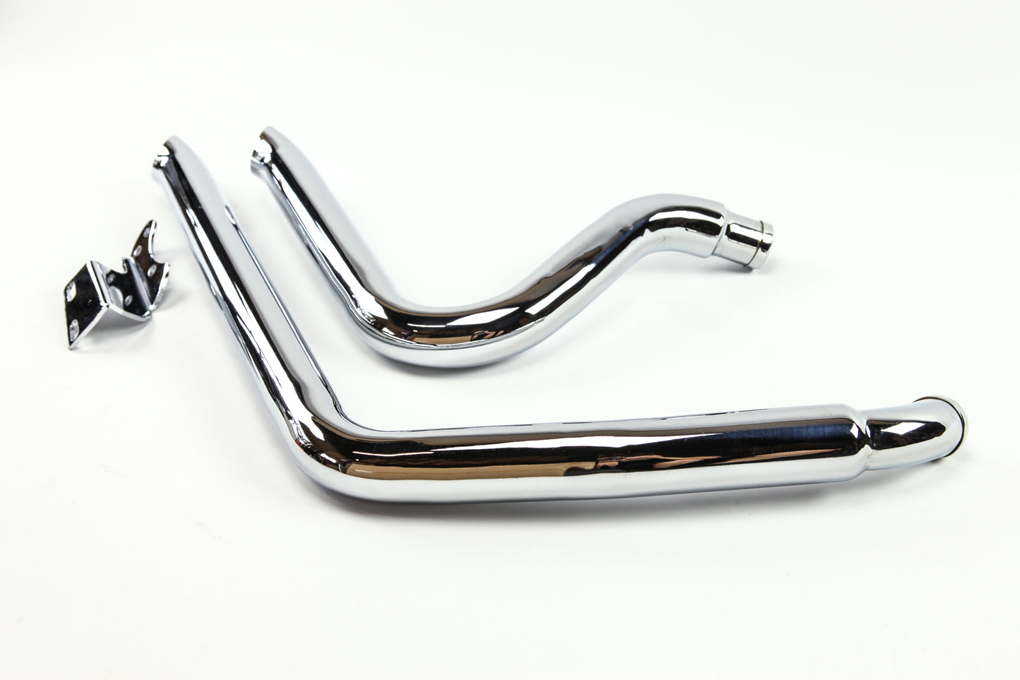 95-05 Harley Davidson Dyna Wide Glide Street Sweeper Chrome 2.25" Exhaust