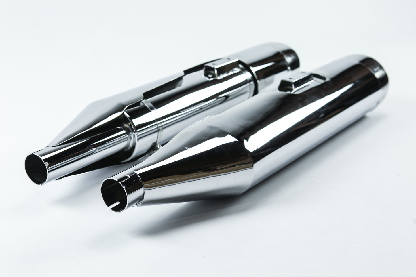 1998-2013 Monster Slip-On Mufflers Harley Davidson Oval Exhaust Pipes Touring Glide