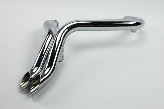 1984-2014 Harley Chrome LAF 1 3/4 Drag Pipes Exhaust
