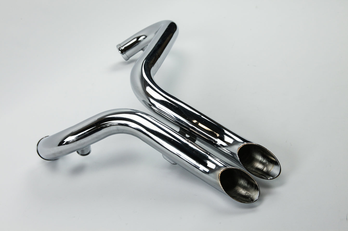 1984-2014 Harley Chrome LAF 1 3/4 Drag Pipes Exhaust