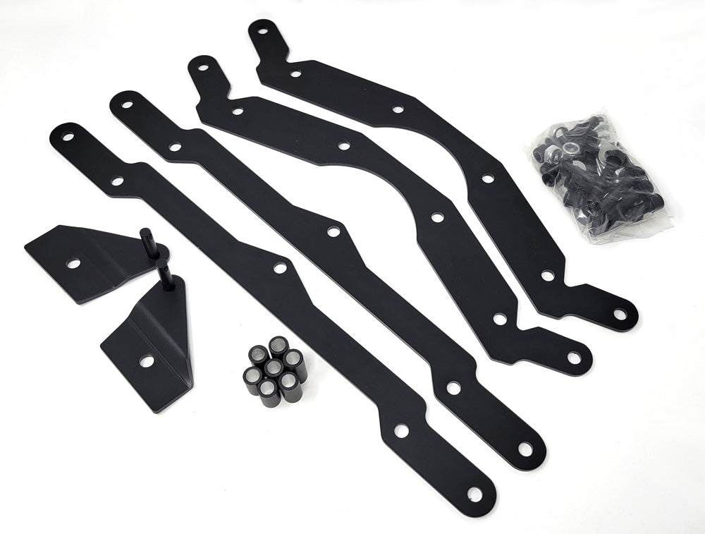 07-14 Polaris RZR 800 RZR Adjustable 3" Lift Kit Sway Bar Quick Disconnect Black