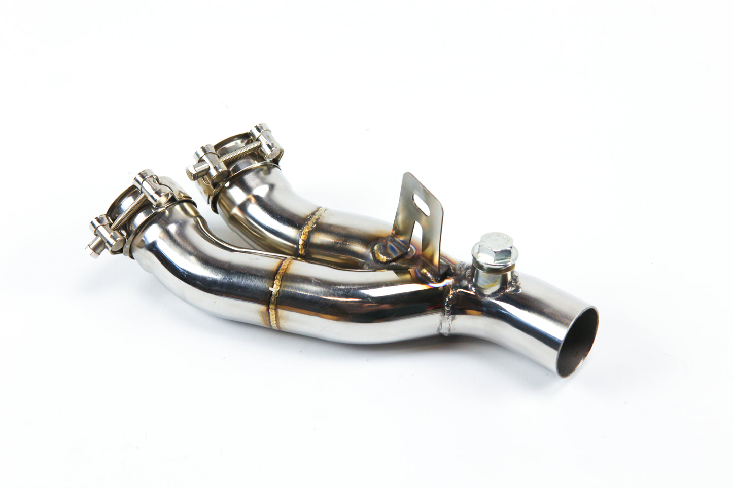 2006-2023 Yamaha YZF-R6 Y-Pipe Muffler Box Eliminator Delete Kit
