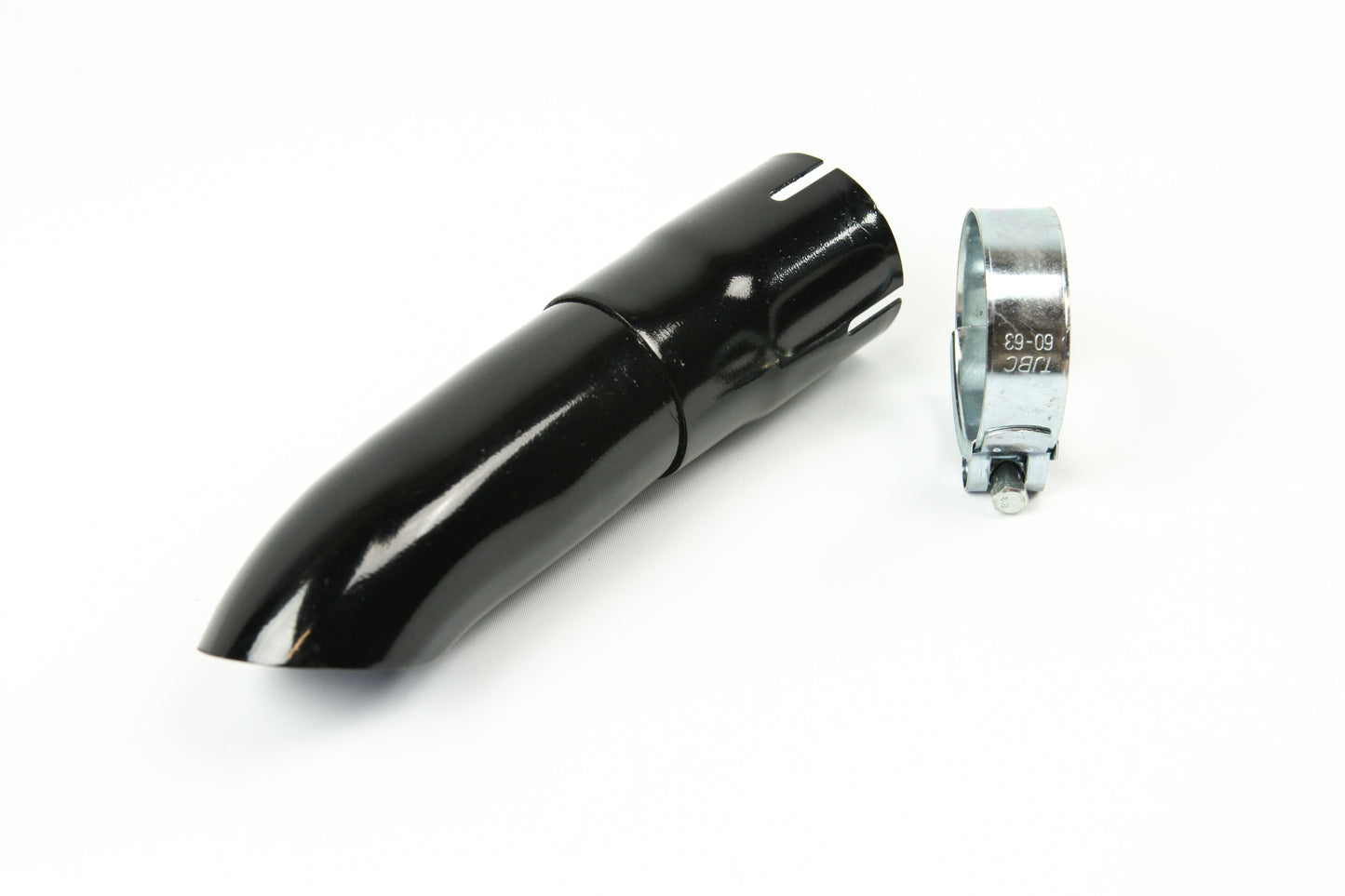 01-03 Yamaha YZF R1 60mm Shorty GP Exhaust Muffler Slip On Pipe 2.36" Black RFL
