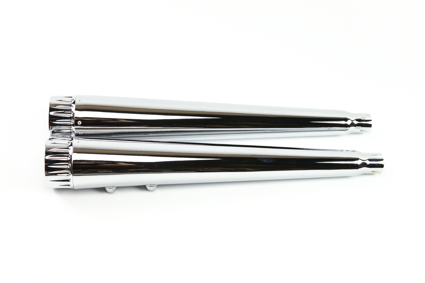 1995-2015 Harley Davidson Megaphone Fluted Slip-On Mufflers Exhaust