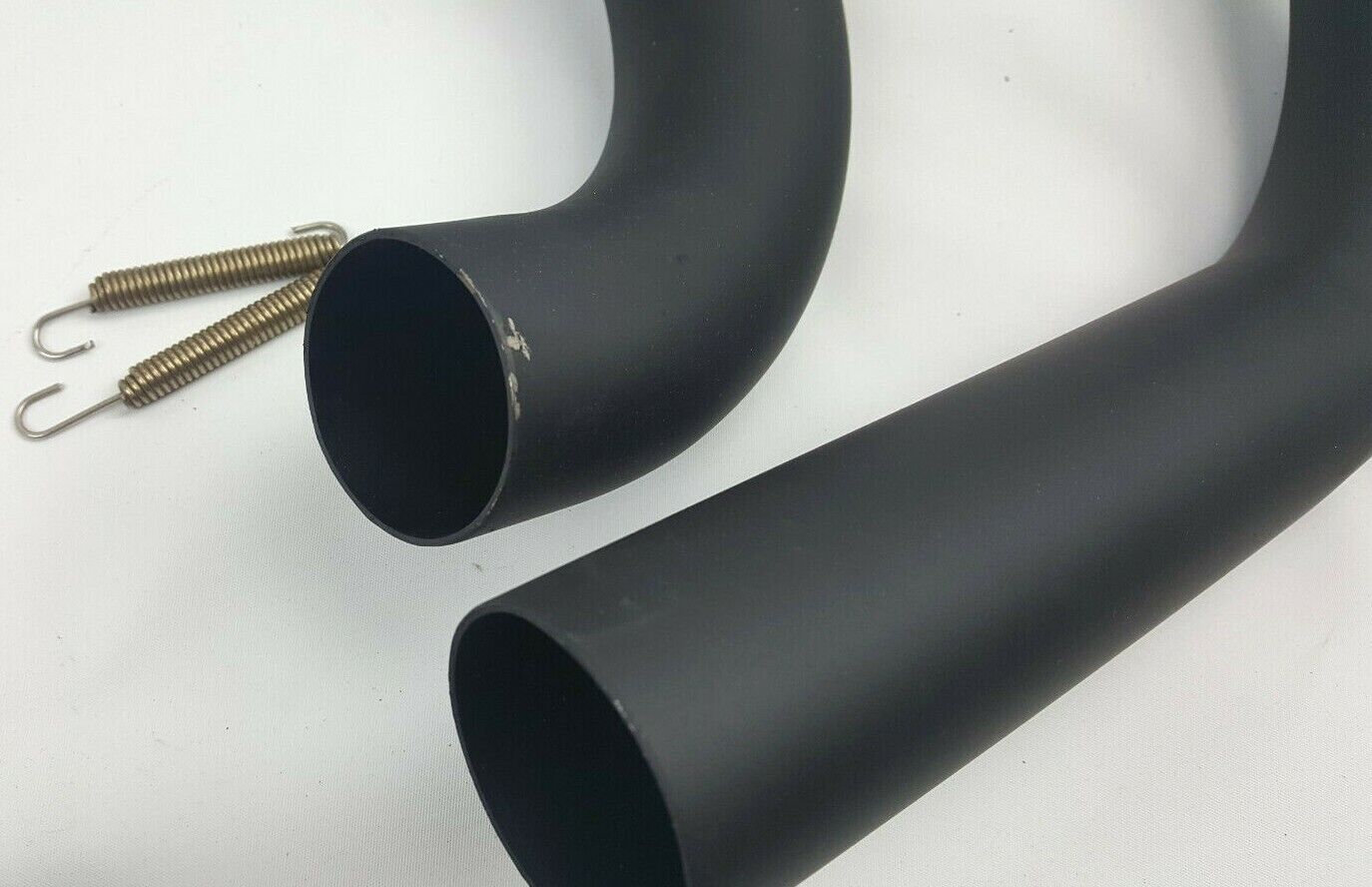 2004-2017 Harley Drag Exhaust Black Stainless 2-1 Full Sportster 883/1200 HD